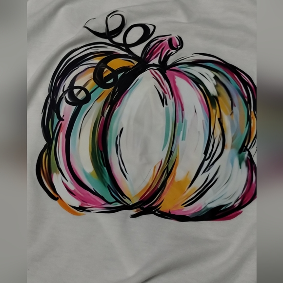 Colorful Pumpkin Shirt - Picture 4 of 5